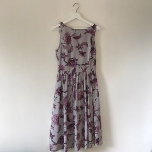 B. B. Dakota Tea Length Floral Dress